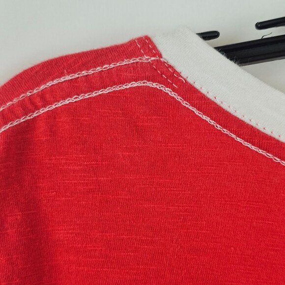 Ladies Washington Nationals Baseball MLB Sporty Athleisure T-Shirt 5 & Ocean LG - Picture 15 of 16